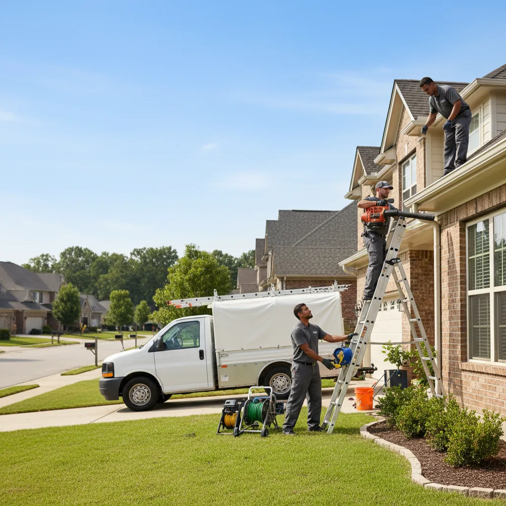 Home Gutter Service in Santa Maria, TX near me
